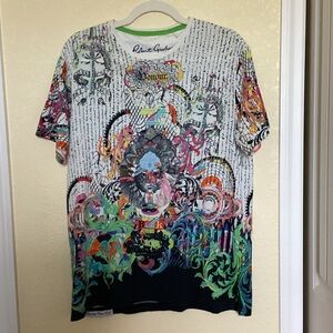 Robert Graham Multicolor Graphic Short Sleeve Tee
